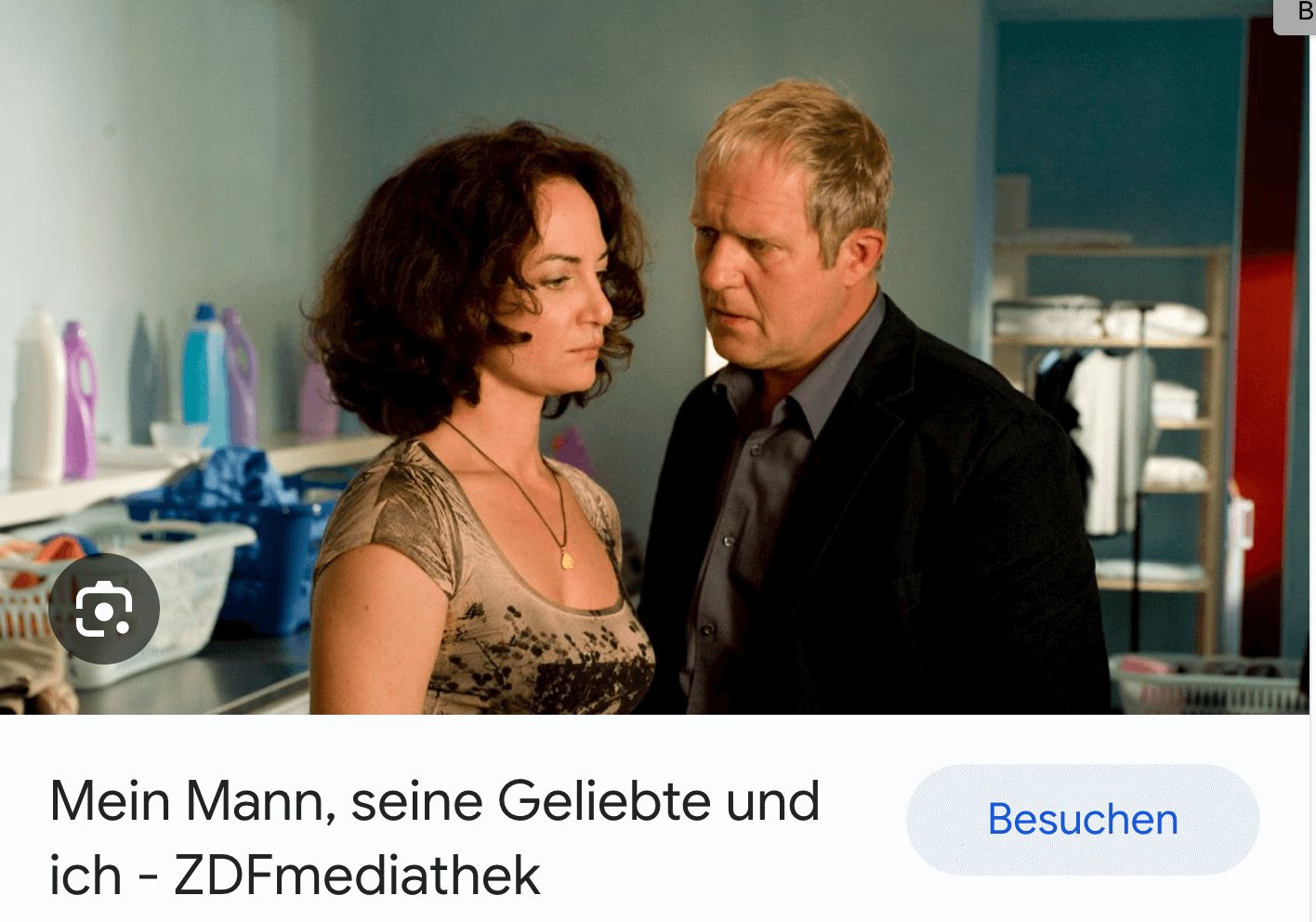 Annette Focks — Mein Mann Seine Geliebte Und Ich Tv 6136